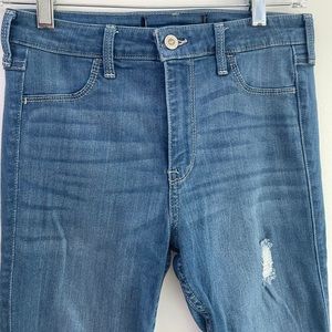 Hollister Blue Skinny Jeans